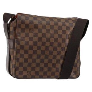 LOUIS VUITTON Damier Ebene Naviglio Shoulder Bag